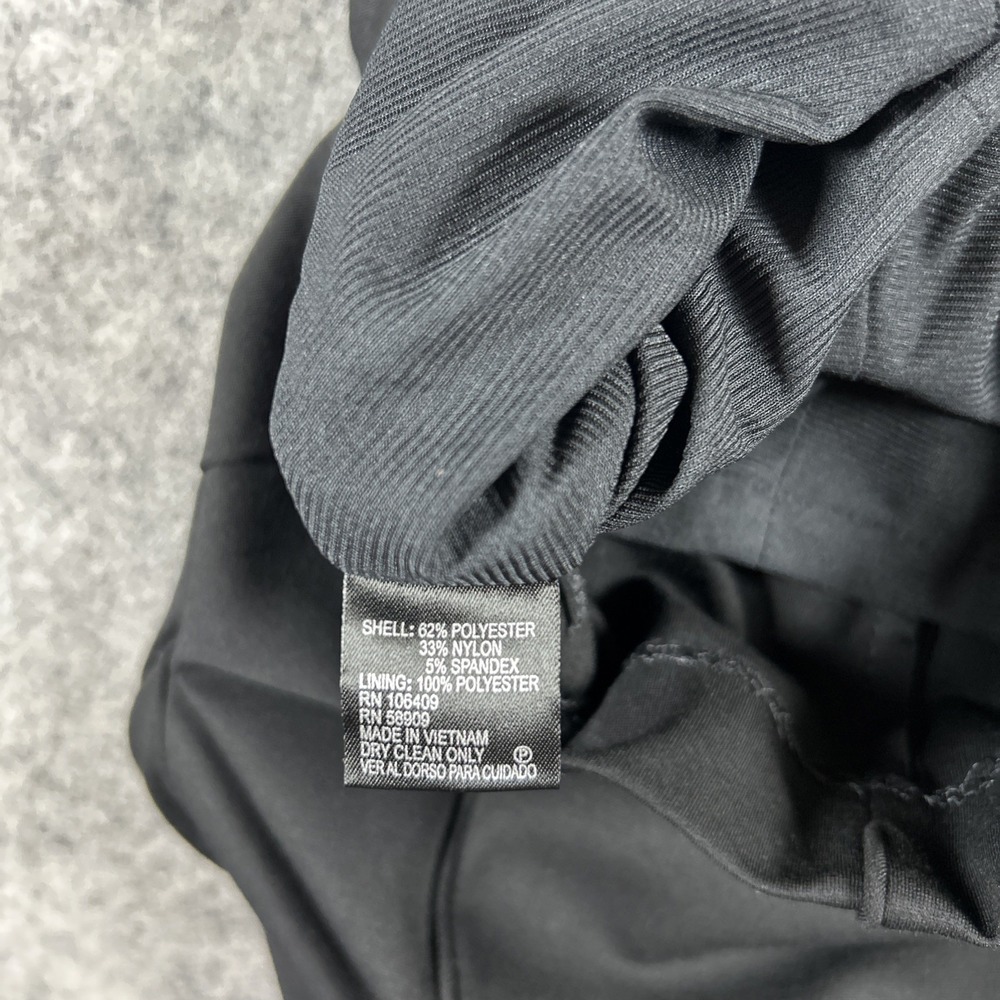 Antonio Melani Pencil‎ Dress Women's 0 Black Bodycon Stretchy Old Money Cocktail - Picture 7 of 9